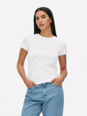 Camiseta básica de manga corta