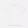 Camiseta básica de manga corta y cuello redondo