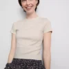 Camiseta básica para bebé con alto contenido en algodón