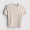 Camiseta básica para bebé con alto contenido en algodón