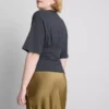 Camiseta con corte imperio