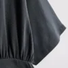 Camiseta con corte imperio