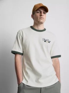 Camiseta con cuello redondo «Palm Courts»