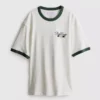 Camiseta con cuello redondo «Palm Courts»