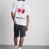 Camiseta con estampado de cerezas