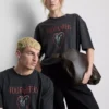 Camiseta con estampado de Foo Fighters