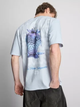 Camiseta con estampado de frutas