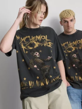 Camiseta con estampado de My Chemical Romance