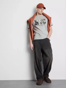 Camiseta con estampado de Nueva York