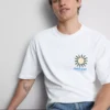 Camiseta con estampado «Dorado Desert»