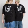 Camiseta con estampado gráfico de Korn