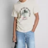 Camiseta con estampado «Paradise Beach»