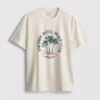 Camiseta con estampado «Paradise Beach»