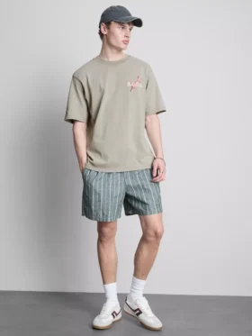 Camiseta con estampado «Washed Japan»