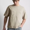 Camiseta con número bordado