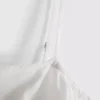 Camiseta corta de algodón bordada