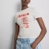 Camiseta corta «Havana» con estampado gráfico, con alto contenido en algodón