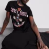 Camiseta de algodón con el álbum «Music» de Guns N’ Roses