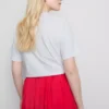Camiseta de algodón con eslogan «El diablo viste de Prada»