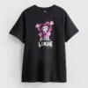 Camiseta de algodón con estampado de Avril Lavigne