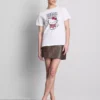 Camiseta de algodón con estampado de Hello Kitty