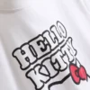 Camiseta de algodón con estampado de Hello Kitty