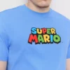 Camiseta de algodón con estampado de Super Mario