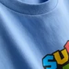 Camiseta de algodón con estampado de Super Mario