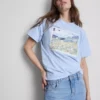 Camiseta de algodón con paisaje de Vincent van Gogh