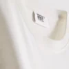 Camiseta de algodón «Croissant» con motivos de volantes y corazones rotos