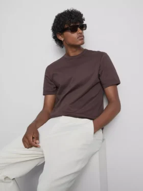 Camiseta de algodón de corte entallado «The Edit»
