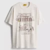 Camiseta de algodón «Peanuts Snoopy Café»