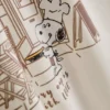 Camiseta de algodón «Peanuts Snoopy Café»