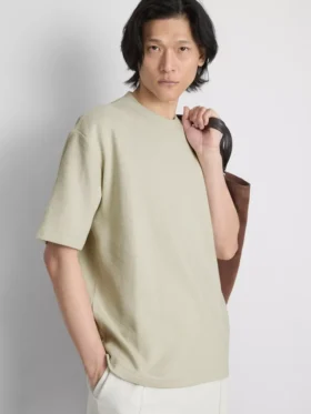 Camiseta de algodón texturizado «The Edit»