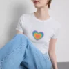 Camiseta de bebé «Pride Heart» con alto contenido en algodón