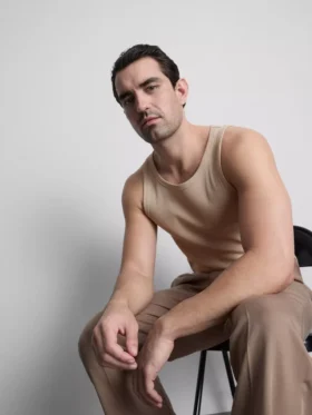 Camiseta de canalé