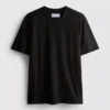 Camiseta de corte regular con mangas cortas y cuello redondo