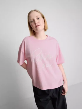 Camiseta de cuello redondo «Cotton Bride»