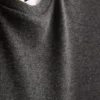 Camiseta de cuello redondo de doble capa