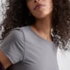 Camiseta de cuello redondo «segunda piel»