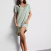 Camiseta de dormir holgada con alto contenido en modal