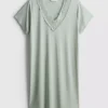 Camiseta de dormir holgada con alto contenido en modal