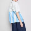Camiseta de fútbol argentina con cuello