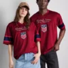 Camiseta de malla de Estados Unidos