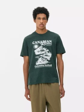 Camiseta de manga corta «Canadian Rockies»
