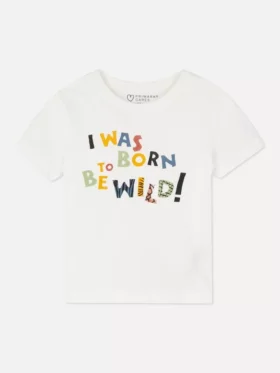 Camiseta de manga corta con estampado