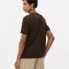 Camiseta de manga corta con estampado de rueda de coche