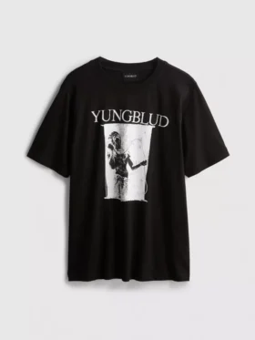 Camiseta de manga corta con estampado de Yungblud