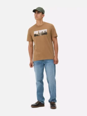 Camiseta de manga corta con foto