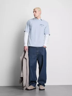 Camiseta de manga corta Coral Resort Pantalones Cortos